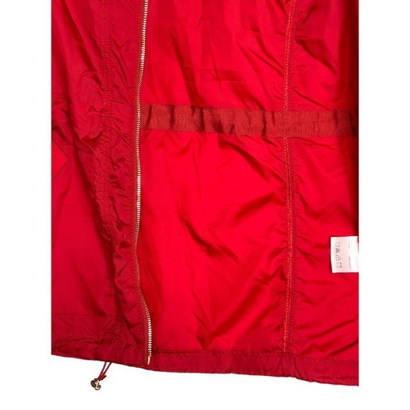 Snobbish Collection Red Lightweight Jacket.  Zip off hood Wind Breaker Rain LG‎ - Picture 11 of 12